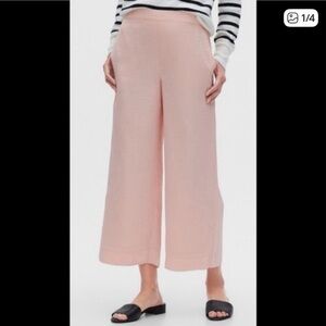 Ballerina Pink Wide-Leg Pants